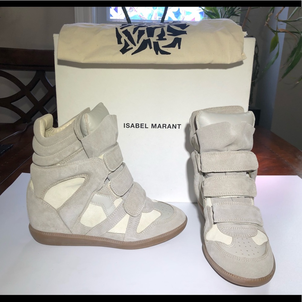 Isabel Marant Bekett sneakers in Beige size 6